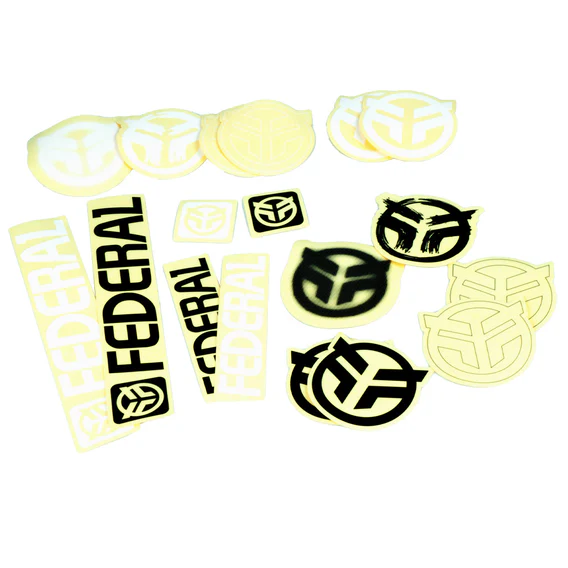 FEDERAL STICKER PACK 18pc 