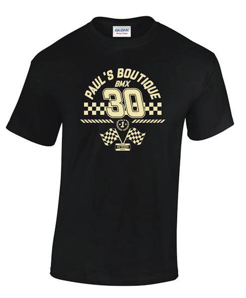 PAUL’S BOUTIQUE BMX 30 YEARS ANNIVERSARY T-SHIRT ADULT S Black