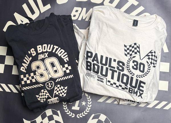 PAUL’S BOUTIQUE BMX 30 YEARS ANNIVERSARY T-SHIRT ADULT S Black