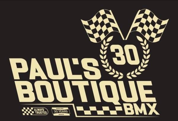 PAUL’S BOUTIQUE BMX 30 YEARS ANNIVERSARY SWEATER M Black (Flags design)