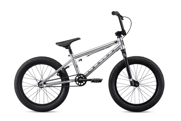 SPECIAL ORDER: MONGOOSE 18" BIKE 16.8”TT LEGION L18 Silver (1 WEEK DELIVERY TIME)