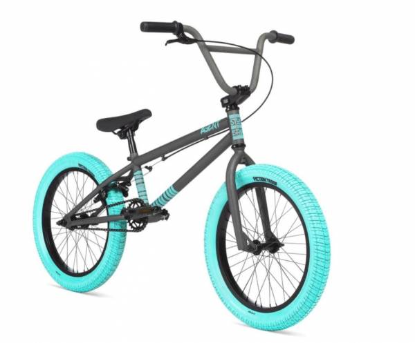 mint green bmx bike