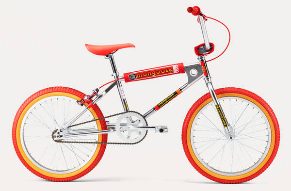 MONGOOSE CALIFORNIA SPECIAL OLD SCHOOL BIKE Chrome/Red (1x IN STOCK)