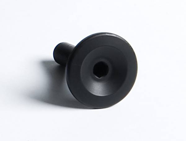 Black M10 x 1.25 Alloy S/&M BMX Fork Preload Bolt