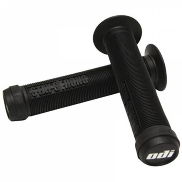 ODI GRIPS STAY STRONG FLANGED SOFT Black