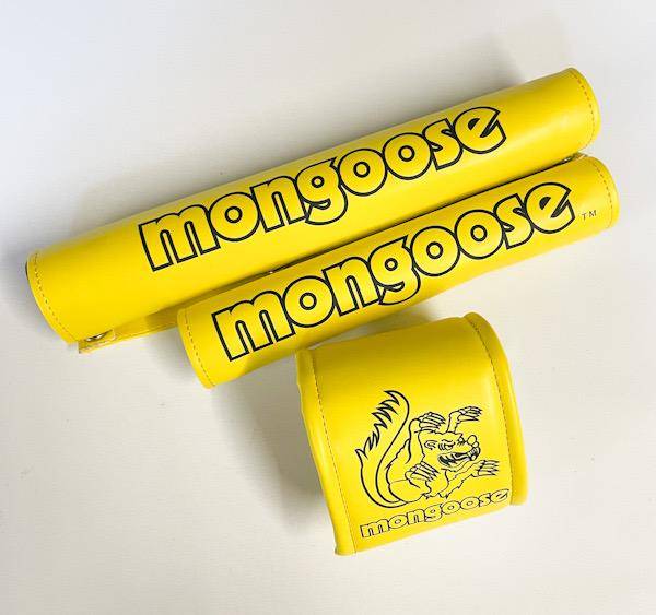 15 MONGOOSE VINYL PADSET REPRO NEW Yellow