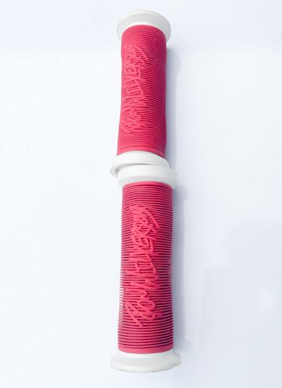 08 ODI SIGNATURE GRIPS “RON WILKERSON” USED White/Red