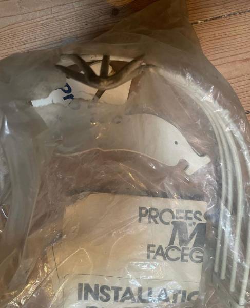 15 PRO-TEC PROFESSIONAL MX FACEGUARD NOS White