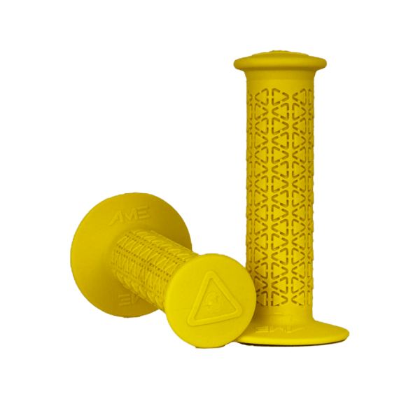 08 A’ME BMX GRIPS ROUND PATTERN REPRO Yellow
