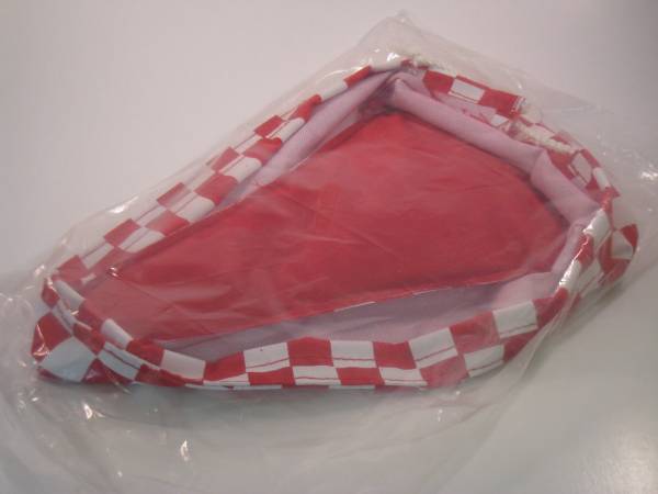 SEAT COVER CHECKERED Red/White