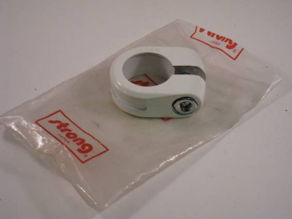 SEAT POST CLAMP FOR 7/8" POSTS White