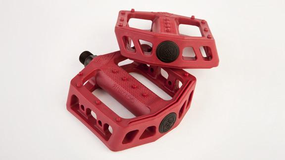 FIT PEDALS COMPOSITE PC 9/16" Red