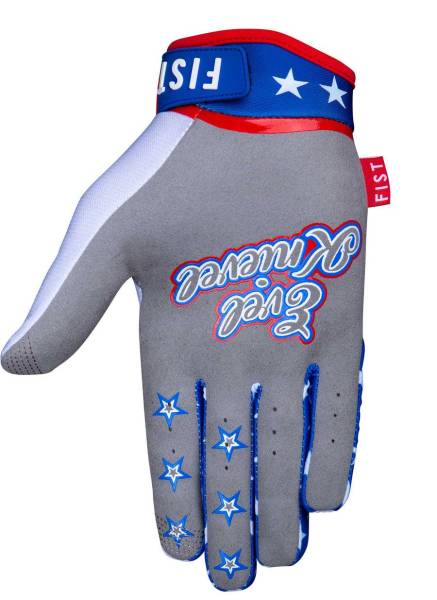 FIST GLOVES “KNIEVEL” YOUTH XXS or  L White