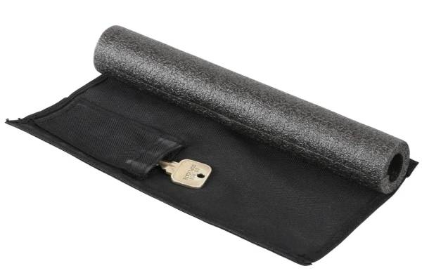 PREMIUM CROSS BAR PAD WITH KEY POCKET Black