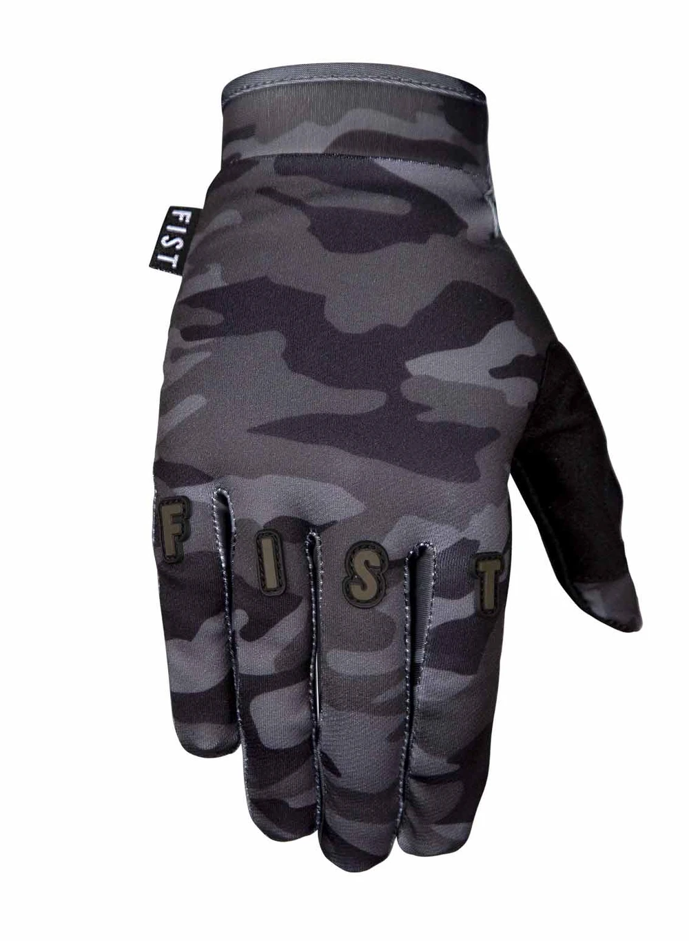 FIST GLOVES "COVERT CAMO" YOUTH  S or L  Black/Grey