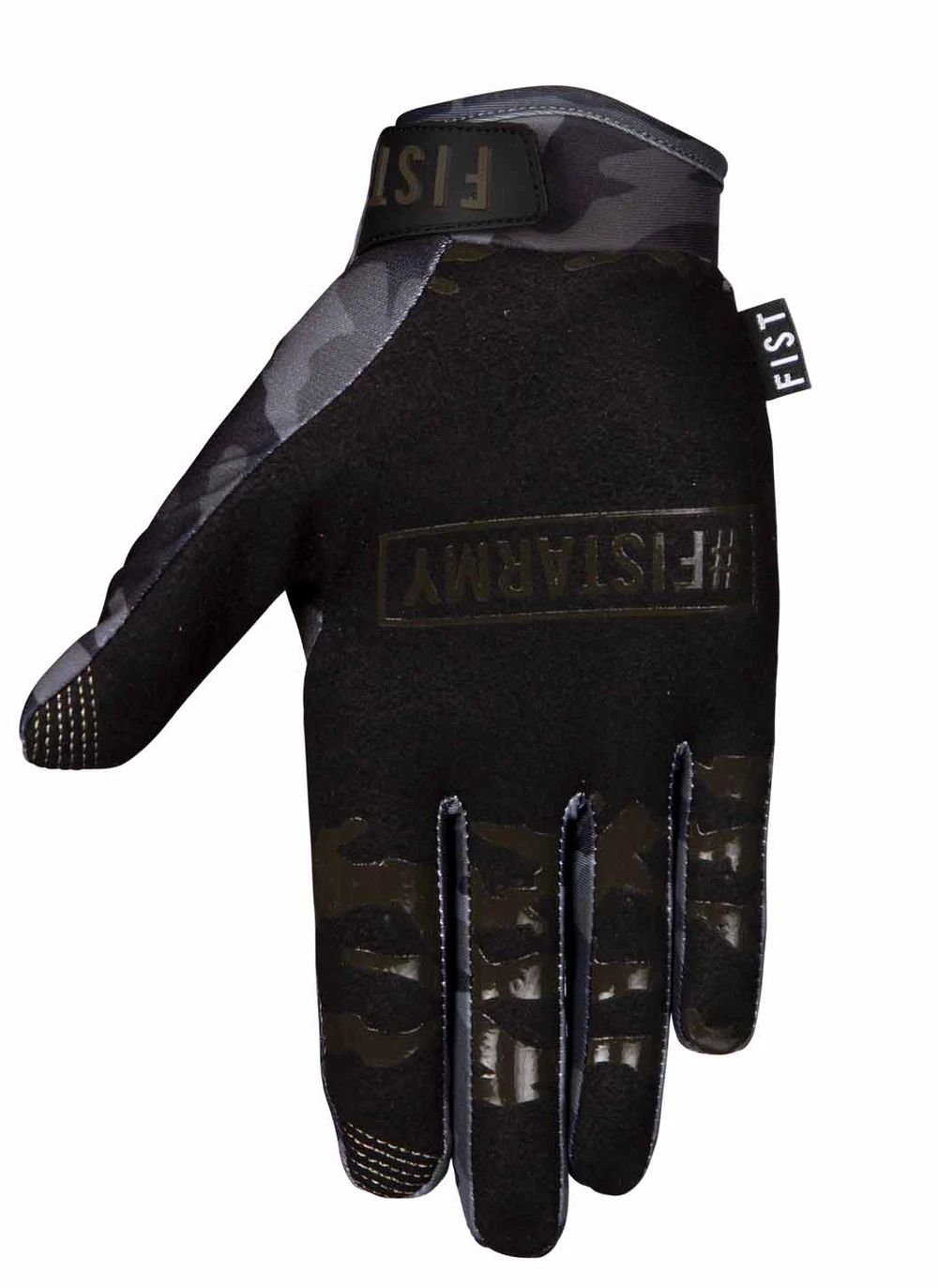 FIST GLOVES "COVERT CAMO" YOUTH  XS, S, M or L Black/Grey